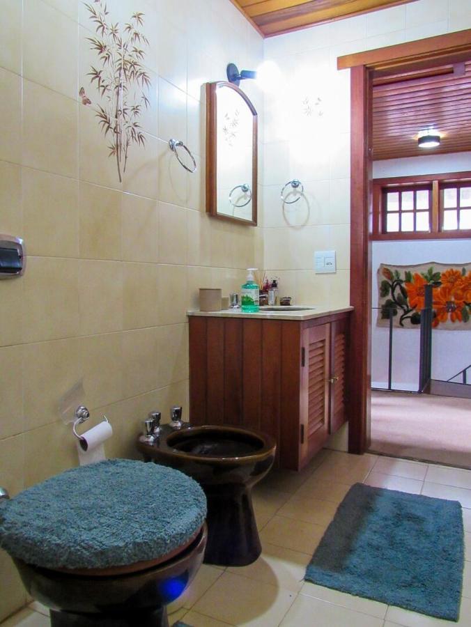 Chale Com Lareira E Wi-Fi Em Campos Do Jordao - Sp Villa Exterior photo